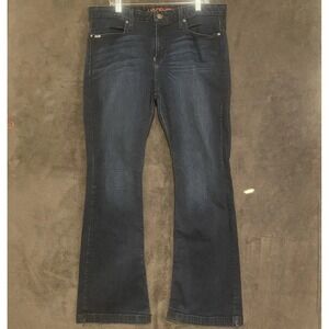Cinch Lynden Jeans Womens 33/15 R Bootcut Blue Mid Rise Western Cowgirl Flare